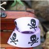 Order  Pirate Ribbon - Skull & Cross Bones/Lilac